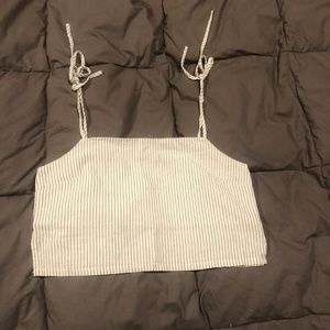 Brandy Melville Dena Tie Tank Top